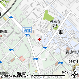 大阪府貝塚市堀713-23周辺の地図