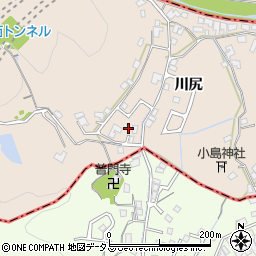 広島県福山市高西町川尻4162-10周辺の地図