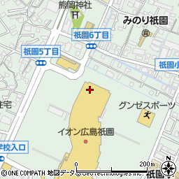 イオン薬局広島祇園店周辺の地図