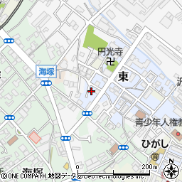 大阪府貝塚市東114周辺の地図