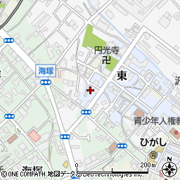 大阪府貝塚市東114周辺の地図