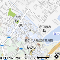 大阪府貝塚市東87周辺の地図