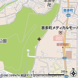 大阪府河内長野市喜多町335周辺の地図