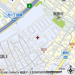 大阪府貝塚市脇浜3丁目2-26周辺の地図