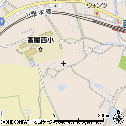 広島県東広島市高屋町中島596周辺の地図