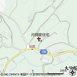 奈良県宇陀市大宇陀田原939周辺の地図