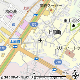 大阪府河内長野市上原町583周辺の地図