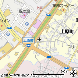 大阪府河内長野市上原町597周辺の地図