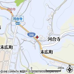 大阪府河内長野市河合寺292周辺の地図