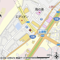 大阪府河内長野市上原西町19周辺の地図