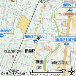 田窪株式会社　広島営業所周辺の地図