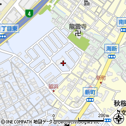 大阪府貝塚市脇浜3丁目9周辺の地図