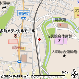 大阪府河内長野市喜多町128周辺の地図