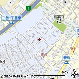 大阪府貝塚市脇浜3丁目2-9周辺の地図