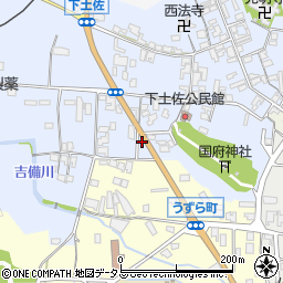 奈良県高市郡高取町下土佐409-4周辺の地図