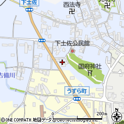 奈良県高市郡高取町下土佐407-4周辺の地図