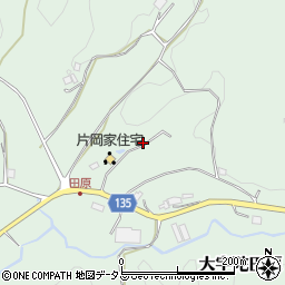 奈良県宇陀市大宇陀田原947-2周辺の地図