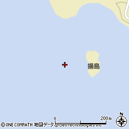 揚島周辺の地図