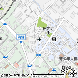大阪府貝塚市福田81-1周辺の地図