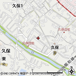 〒597-0031 大阪府貝塚市久保の地図