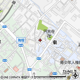 大阪府貝塚市福田81周辺の地図