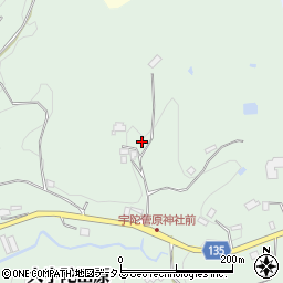 奈良県宇陀市大宇陀田原818周辺の地図