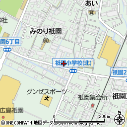 西尾レントオール　広島建築設備営業所周辺の地図