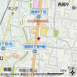 炭火焼鳥瀧周辺の地図