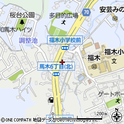 育誠塾福木教室周辺の地図