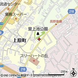 大阪府河内長野市上原町723周辺の地図
