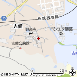 奈良県高市郡高取町吉備201周辺の地図
