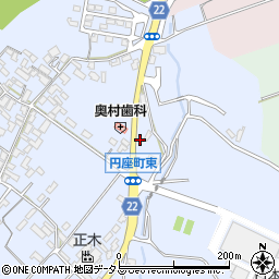 三重県伊勢市円座町1160-3周辺の地図