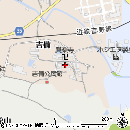 奈良県高市郡高取町吉備215周辺の地図