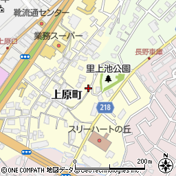 大阪府河内長野市上原町701周辺の地図