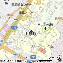 大阪府河内長野市上原町686周辺の地図