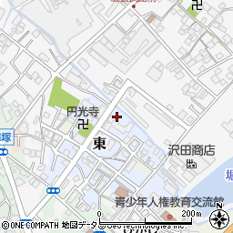 大阪府貝塚市東136周辺の地図