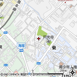 大阪府貝塚市堀47周辺の地図