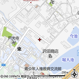 大阪府貝塚市堀593周辺の地図