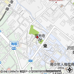 大阪府貝塚市東6-5周辺の地図