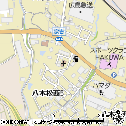 宗吉集会所周辺の地図