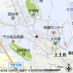 奈良県高市郡高取町下土佐289周辺の地図
