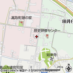 奈良県高市郡高取町兵庫147-1周辺の地図