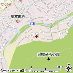 大阪府河内長野市喜多町411周辺の地図