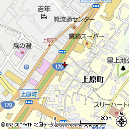 大阪府河内長野市上原町676-1周辺の地図