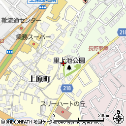 大阪府河内長野市上原町729周辺の地図
