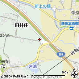 奈良県高市郡高取町田井庄80周辺の地図