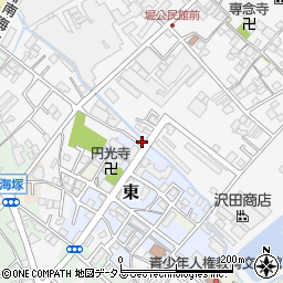 大阪府貝塚市堀701-2周辺の地図