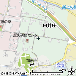 奈良県高市郡高取町田井庄102周辺の地図