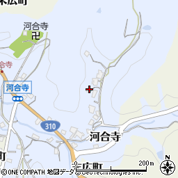 大阪府河内長野市河合寺854-2周辺の地図