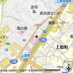 大阪府河内長野市上原西町11周辺の地図